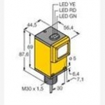 HJG圖爾克激光傳感器，NI20U-EM30-VN4X