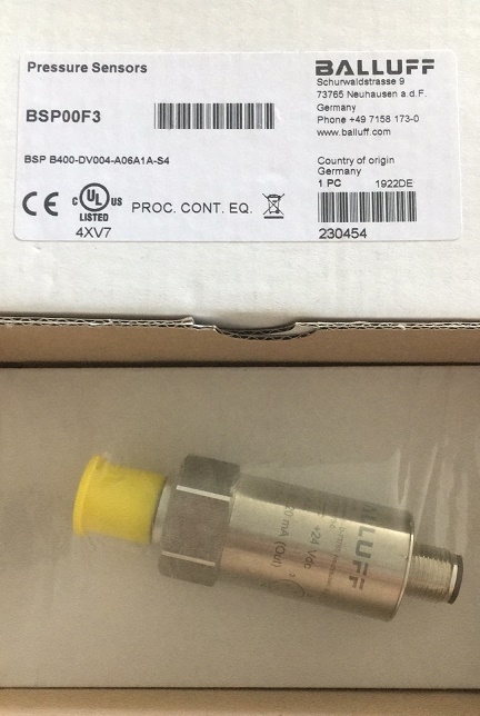 M08EH-PSC20B-S04G，連接方式巴魯夫電感式標(biāo)準(zhǔn)傳感器