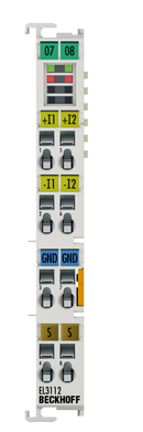 BECKHOFF/倍福輸出端子模塊IE4112，使用電壓