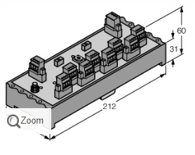 JRBS-40SC-8C/EX接線盒，德國turck品牌